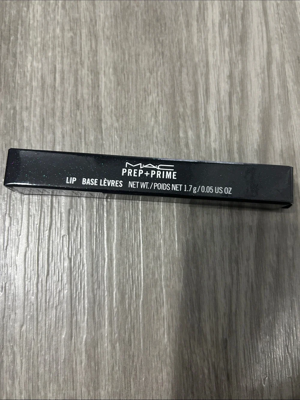 MAC Cosmetics Prep + Prime Lip Base in Black Packaging